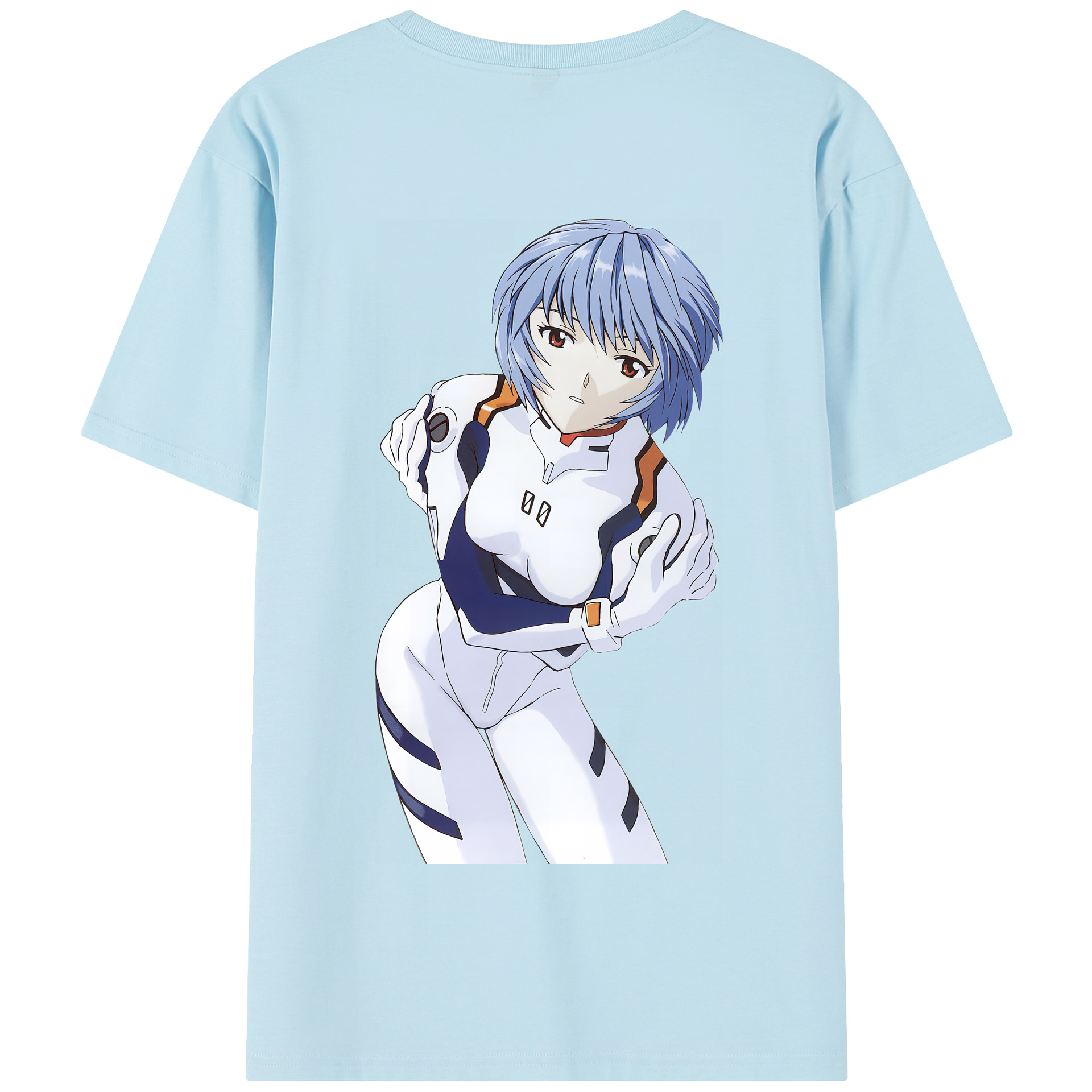 （画像用） EVA 新世紀エヴァンゲリオン 綿100％半袖Tシャツ（背面プリント）